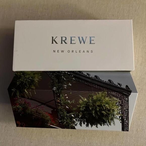 Designer shopping bags - set of 4 w KREWE sunglass box